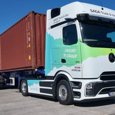 Electric HGV, Container transport, London Gateway Port