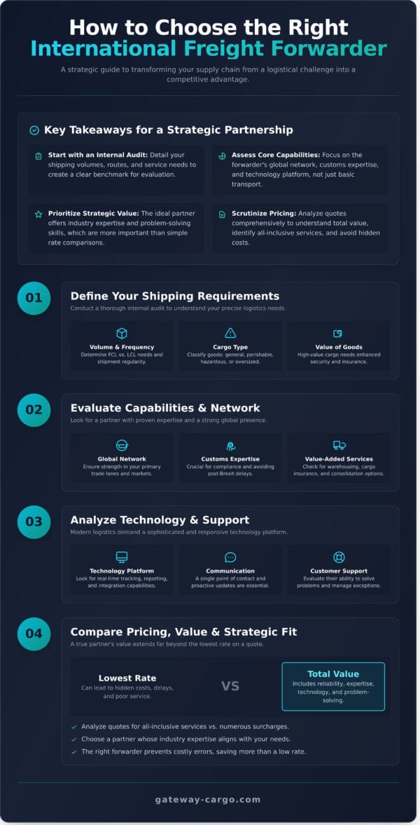 How to Choose an International Freight Forwarder: A Comprehensive Guide ...