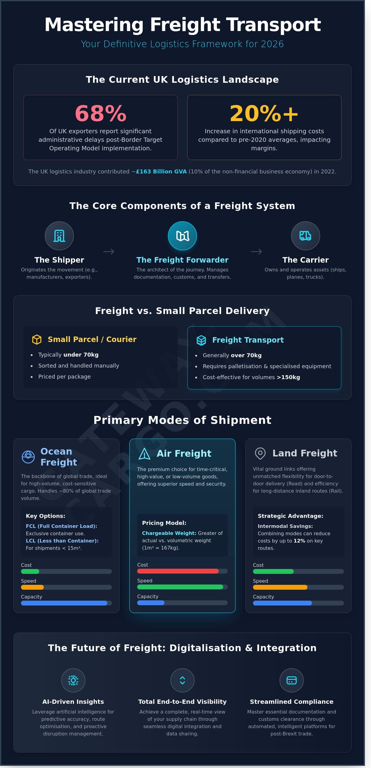 Freight Transport: A Comprehensive Reference Guide for Modern Logistics